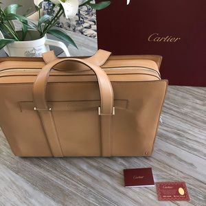 Must De Cartier Authentic Cuirs/Leather Bag NWOT
